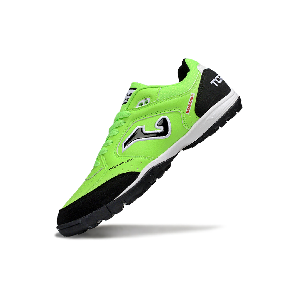 Chuteira Society Joma Top Flex TF Verde e Preto