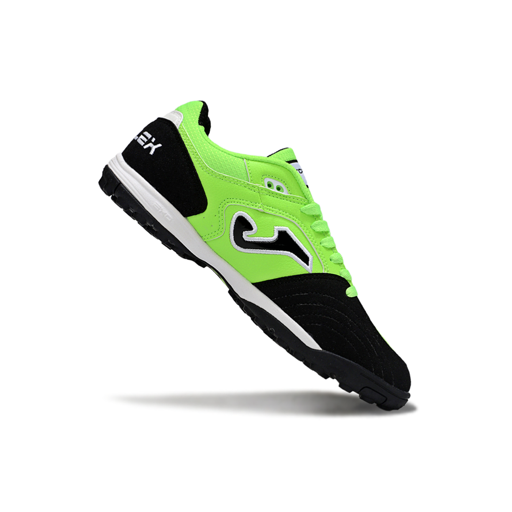 Chuteira Society Joma Top Flex TF Verde e Preto