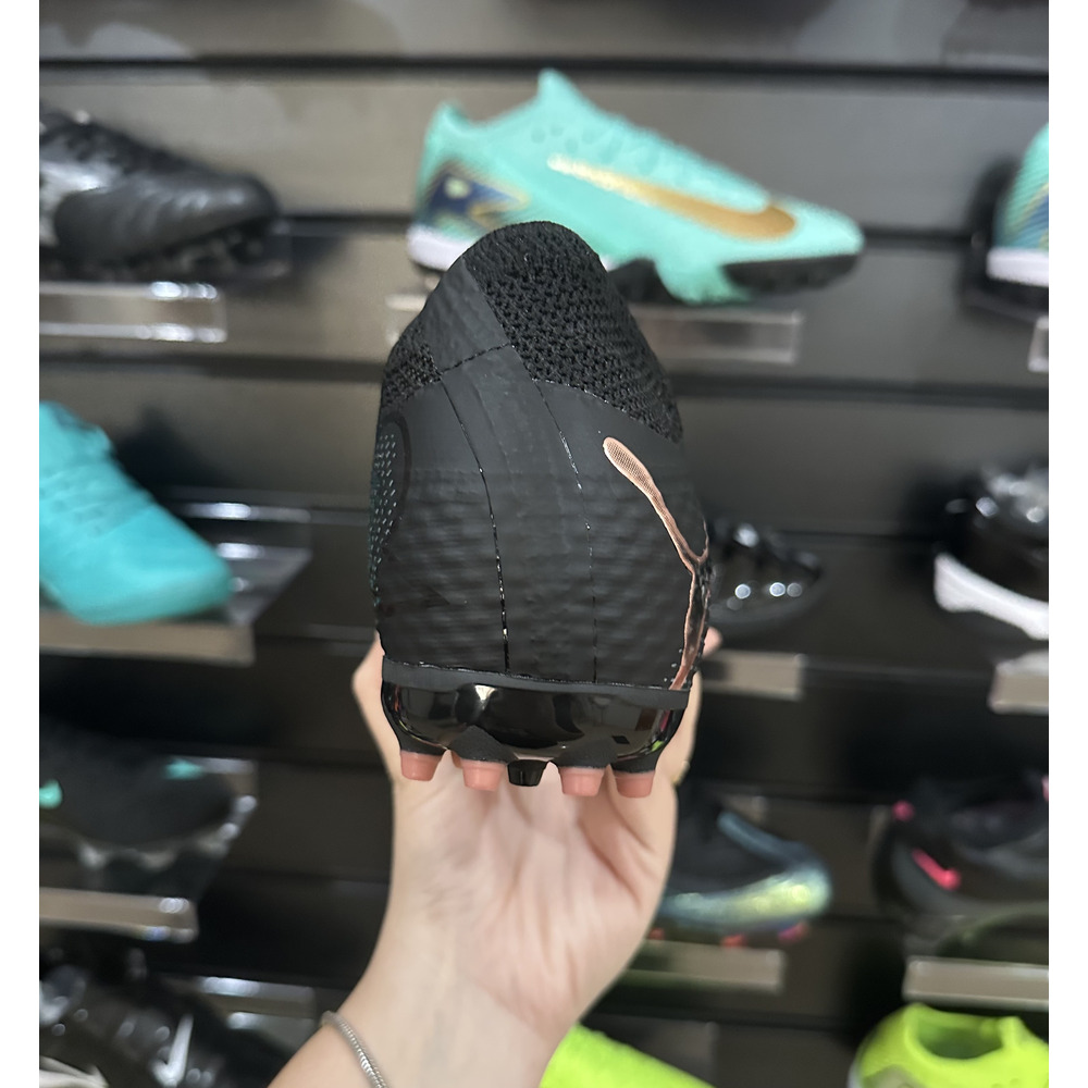 Chuteira Society Puma Future 7 MG Preta e Bronze - Pronta Entrega