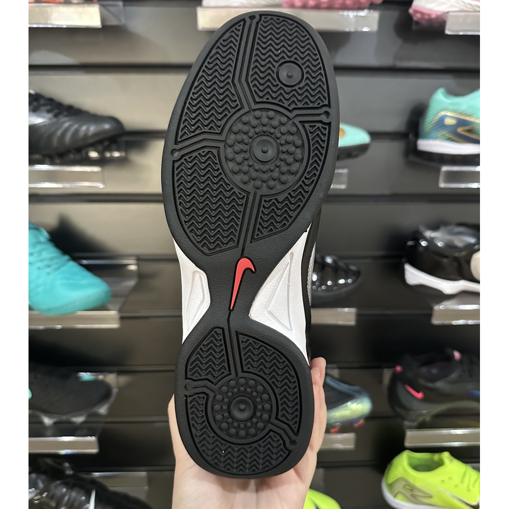 Chuteira Futsal Nike Total 90 IC Prata e Preto - Pronta Entrega