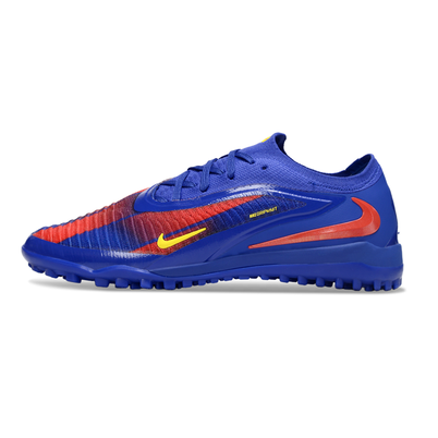 Chuteira Society Nike Phantom GX 6 Elite TF Azul e Vermelho