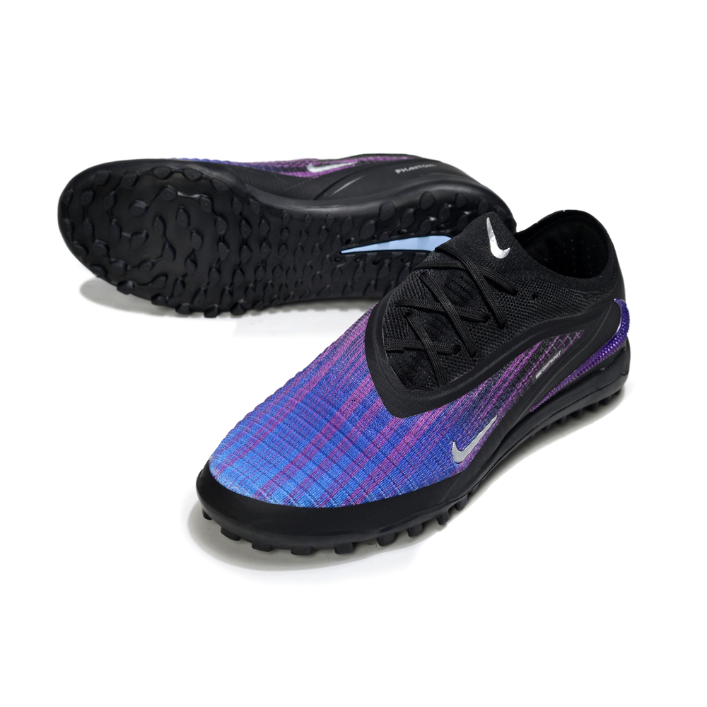 Chuteira Society Nike Phantom GX 6 Elite TF Preto e Roxo