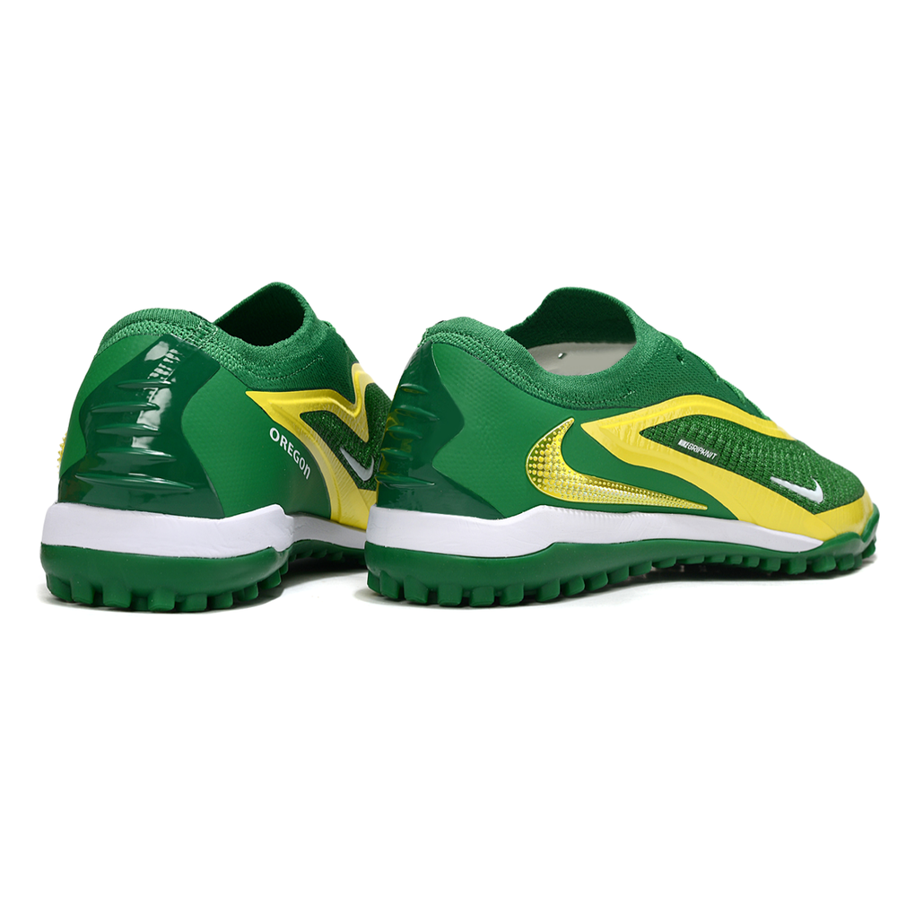 Chuteira Society Nike Phantom GX 6 Elite TF Verde e Amarelo