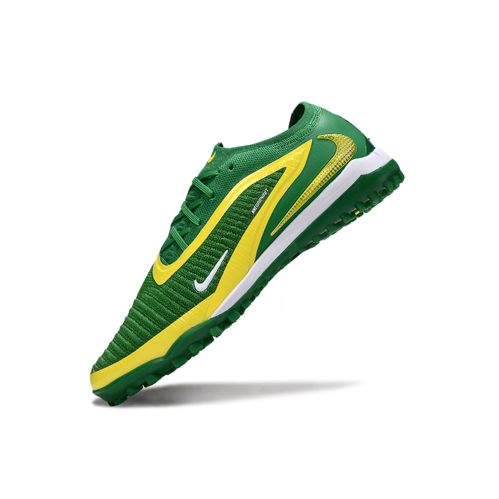 Chuteira Society Nike Phantom GX 6 Elite TF Verde e Amarelo