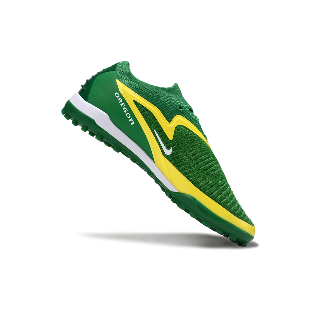 Chuteira Society Nike Phantom GX 6 Elite TF Verde e Amarelo