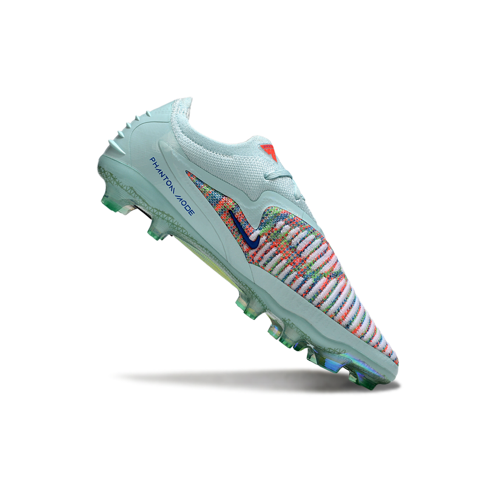 Chuteira Campo Nike Phantom GX 3 Elite FG Verde e Laranja