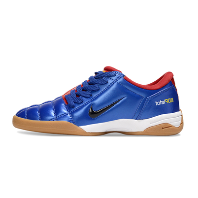 Chuteira Futsal Nike Total 90 IC Azul e Vermelha