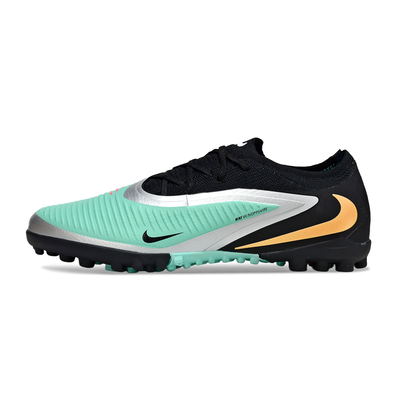 Chuteira Society Nike Phantom ReactX 6 Pro TF Verde, Preto e Laranja