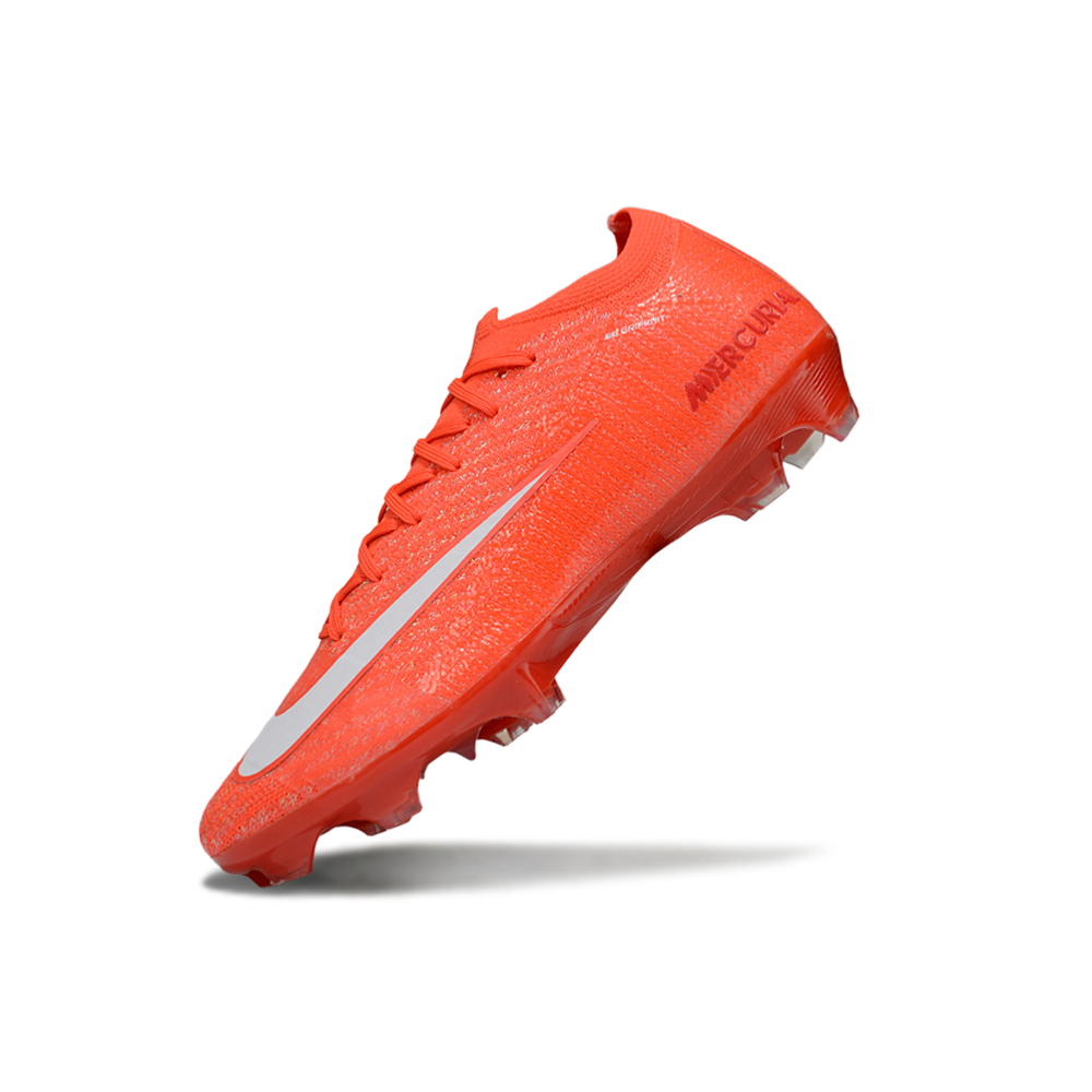 Chuteira Infantil Campo Nike Air Zoom Mercurial Vapor 16 Elite FG Laranja