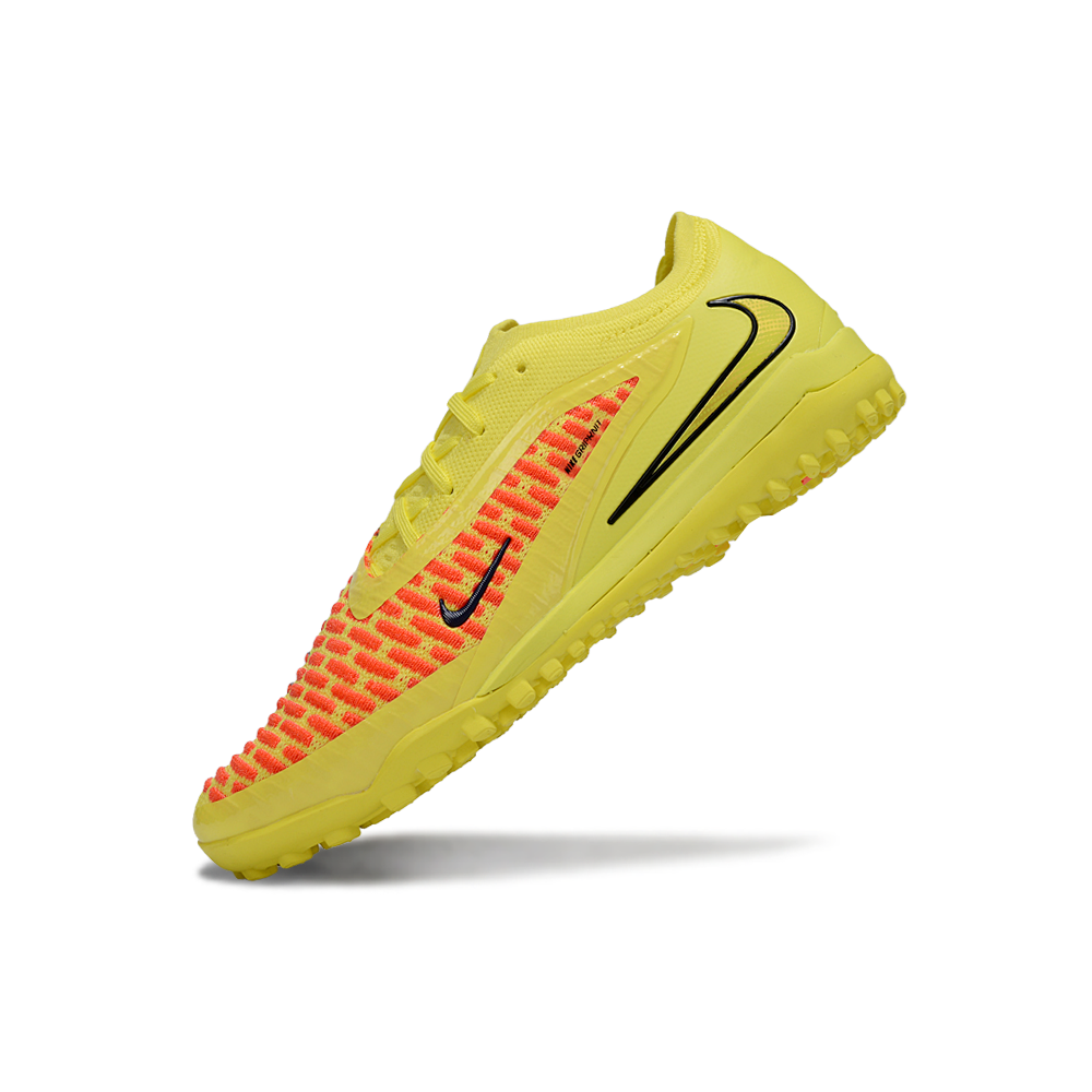 Chuteira Society Nike Phantom GX 6 Elite TF Amarelo e Laranja 