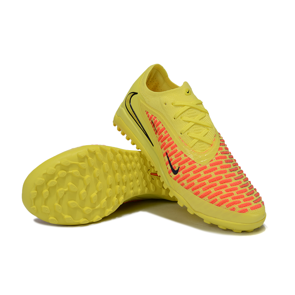Chuteira Society Nike Phantom GX 6 Elite TF Amarelo e Laranja 