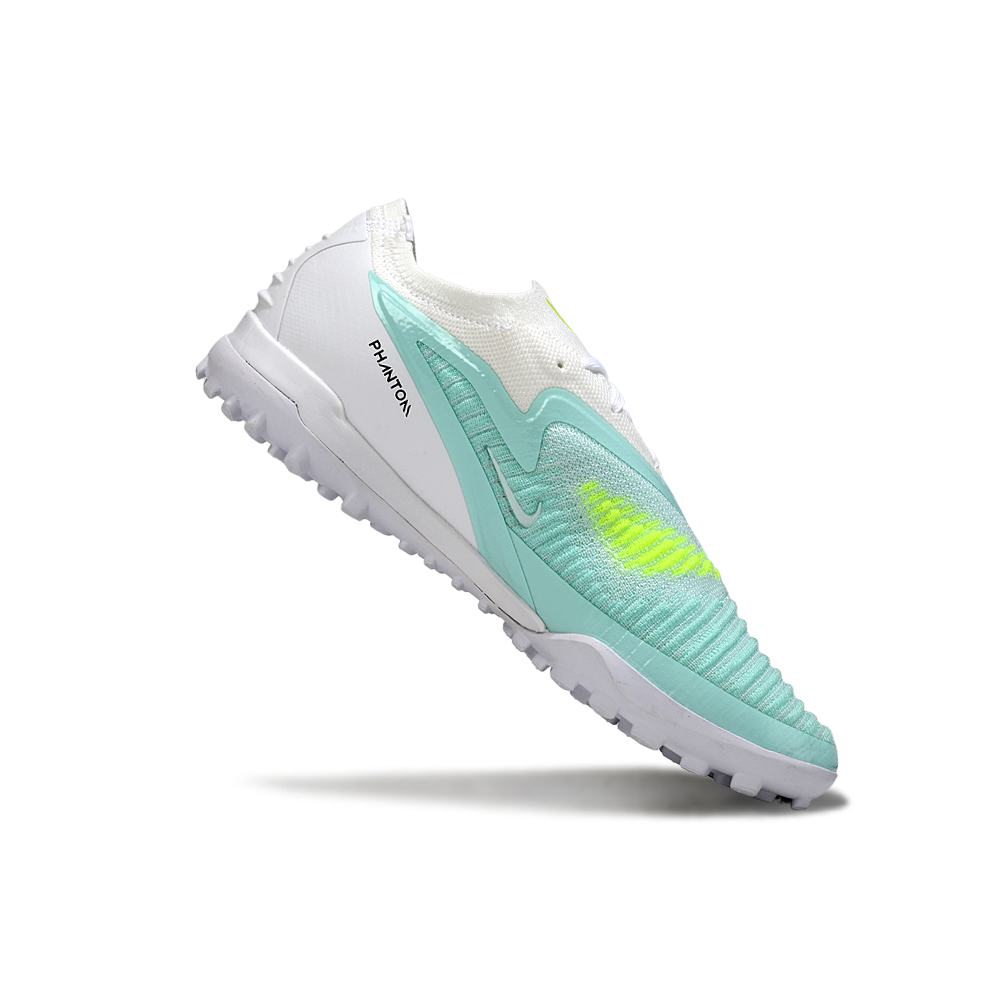 Chuteira Society Nike Phantom GX 6 Elite TF Branco e Verde