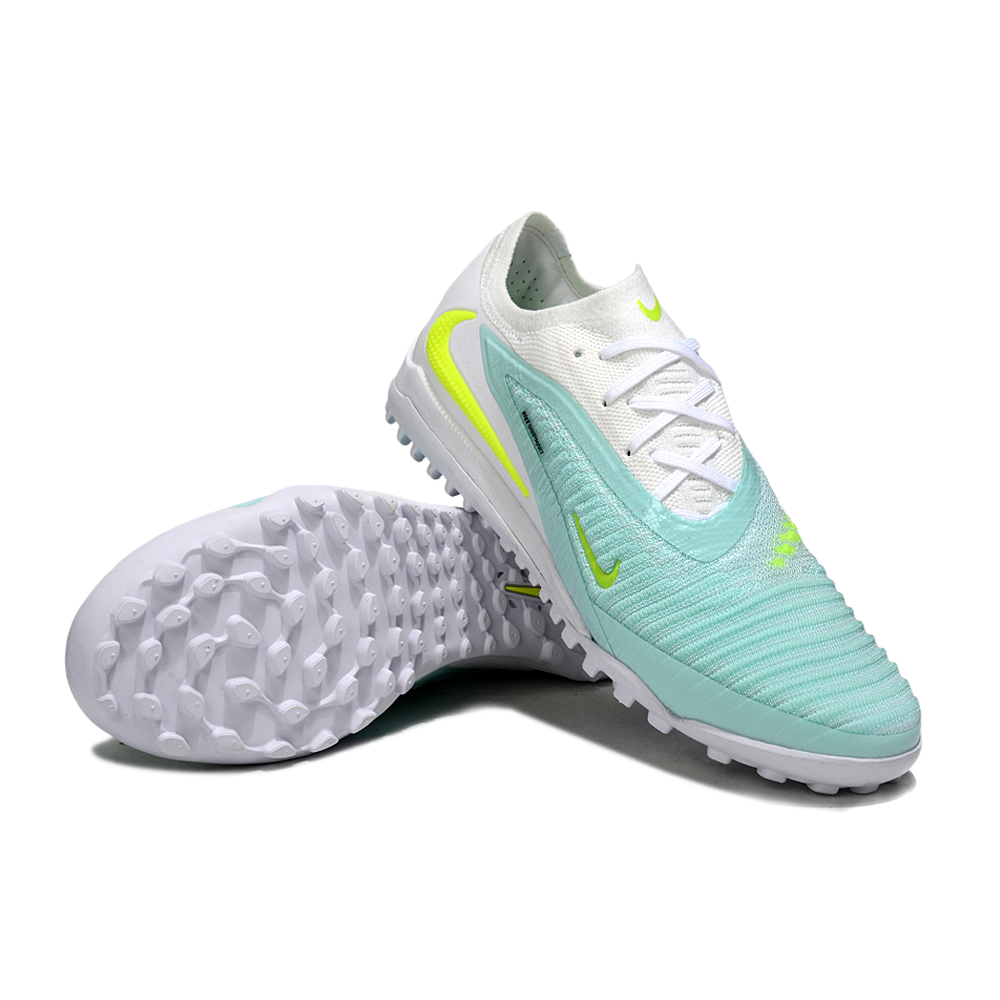 Chuteira Society Nike Phantom GX 6 Elite TF Branco e Verde