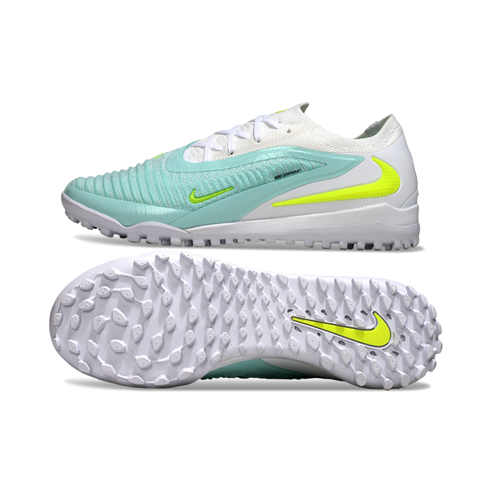 Chuteira Society Nike Phantom GX 6 Elite TF Branco e Verde