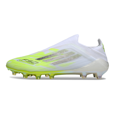 Chuteira Campo Adidas F50 LL FG Branco e Verde "Born For Goals Pack"
