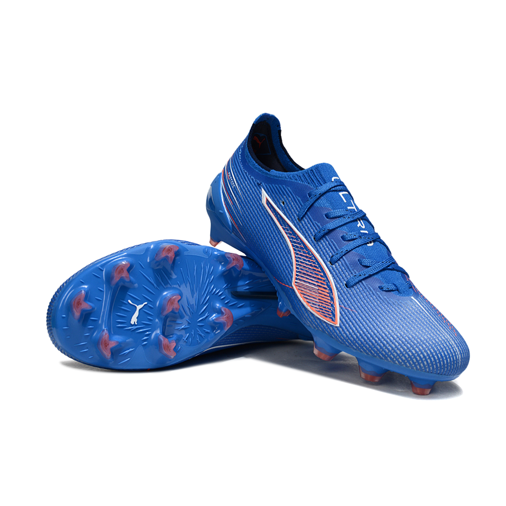 Chuteira Campo Puma Ultra 6 Ultimate FG Azul "Untamed Pack"