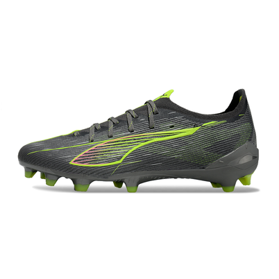 Chuteira Campo Puma Ultra 5 Ultimate FG Cinza e Verde "Audacity Pack"