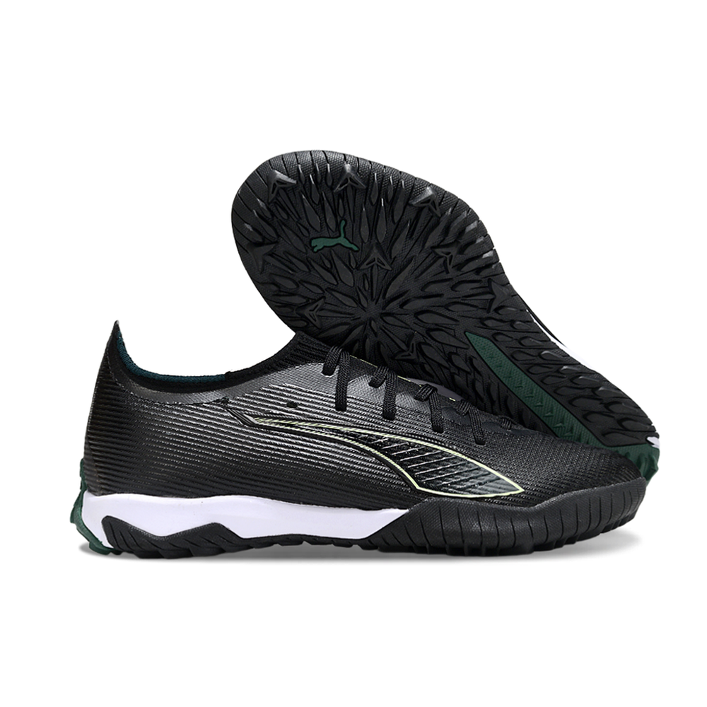 Chuteira Society Puma Ultra 6 Ultimate TF Preta "The Eclipse"