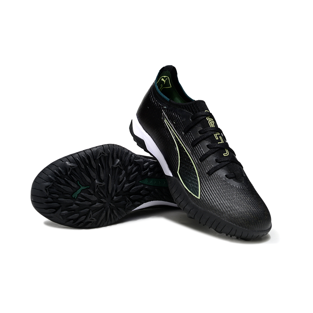 Chuteira Society Puma Ultra 6 Ultimate TF Preta "The Eclipse"