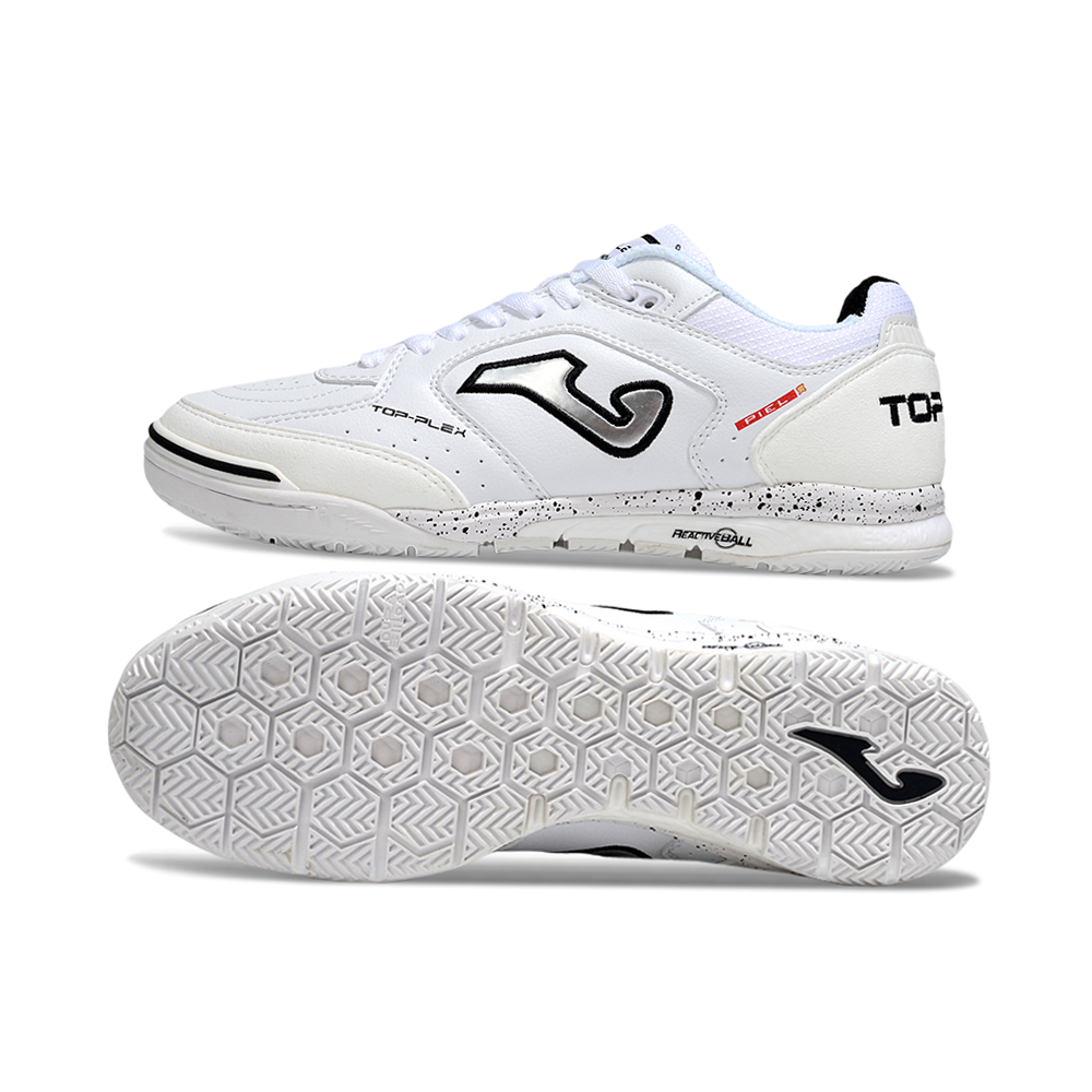 Chuteira Futsal Joma Top Flex Rebound IC Branca