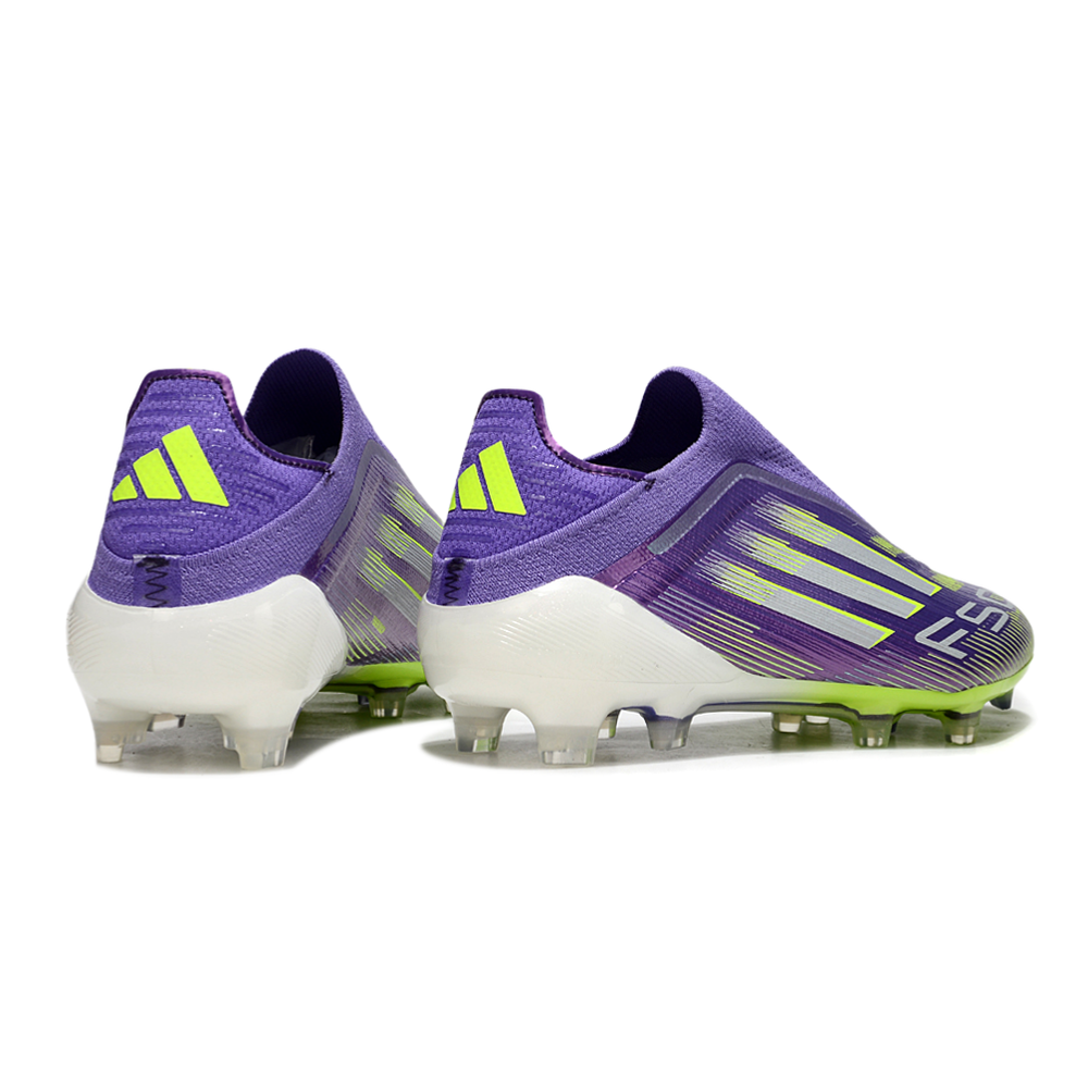 Chuteira Campo Adidas F50 LL FG Roxo e Verde "Radiant Blaze Pack"
