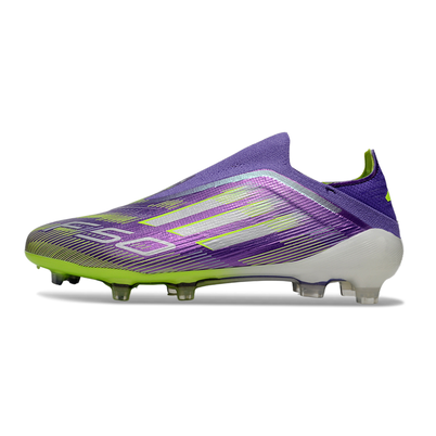 Chuteira Campo Adidas F50 LL FG Roxo e Verde "Radiant Blaze Pack"