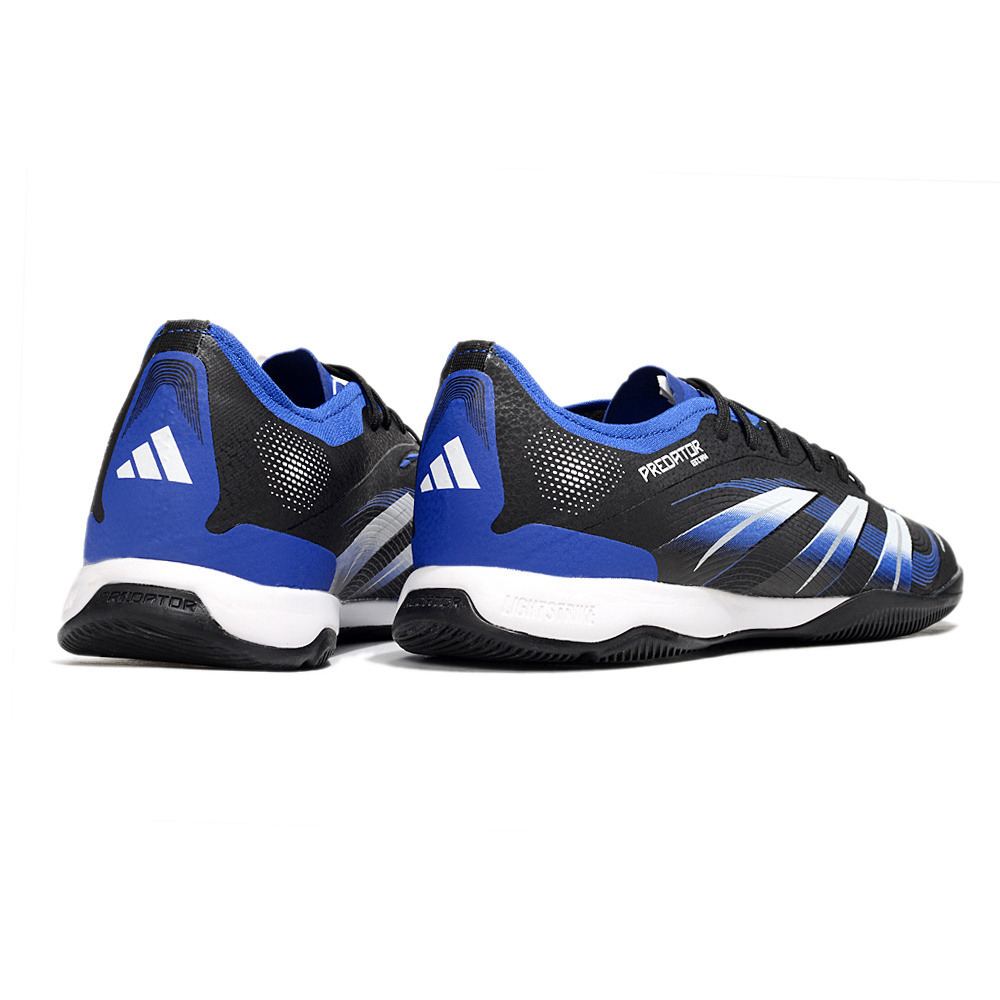 Chuteira Futsal Adidas Predator 24 Elite IC Preta e Azul "Bellingham"