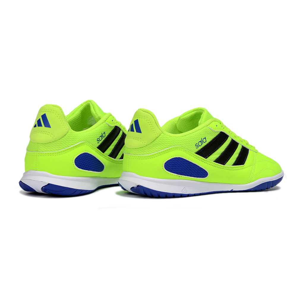 Chuteira Futsal Adidas Top Sala IC Verde, Azul e Preto