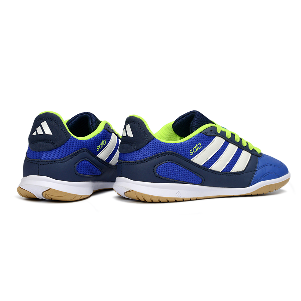 Chuteira Futsal Adidas Top Sala IC Azul, Verde e Branco 