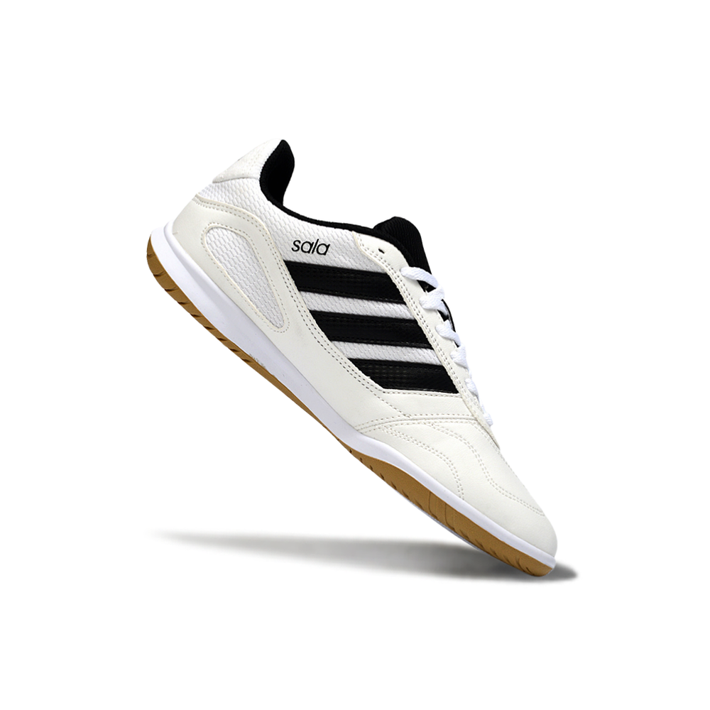 Chuteira Futsal Adidas Top Sala IC Branco e Preto