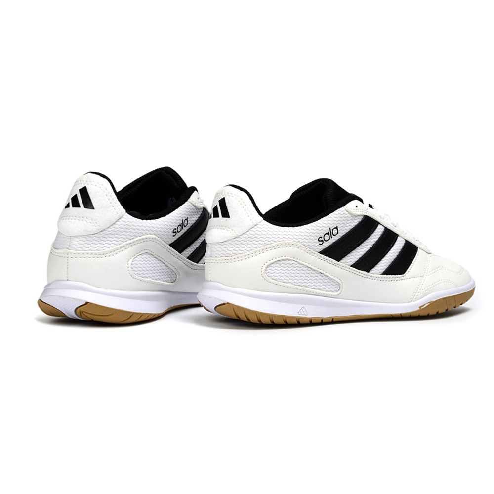 Chuteira Futsal Adidas Top Sala IC Branco e Preto