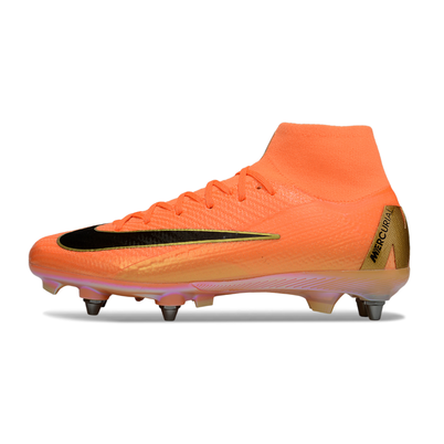 Chuteira Campo Nike Air Zoom Mercurial Superfly 10 Elite Trava Mista Laranja 