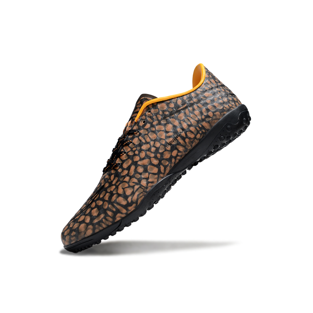 Chuteira Society Nike Hypervenom TF Cobre e Laranja