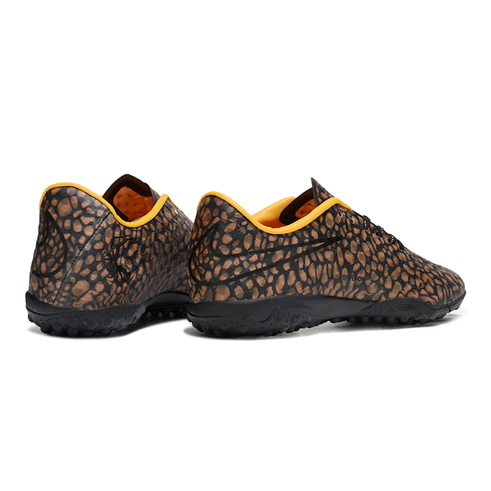 Chuteira Society Nike Hypervenom TF Cobre e Laranja