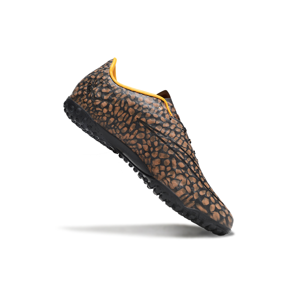 Chuteira Society Nike Hypervenom TF Cobre e Laranja