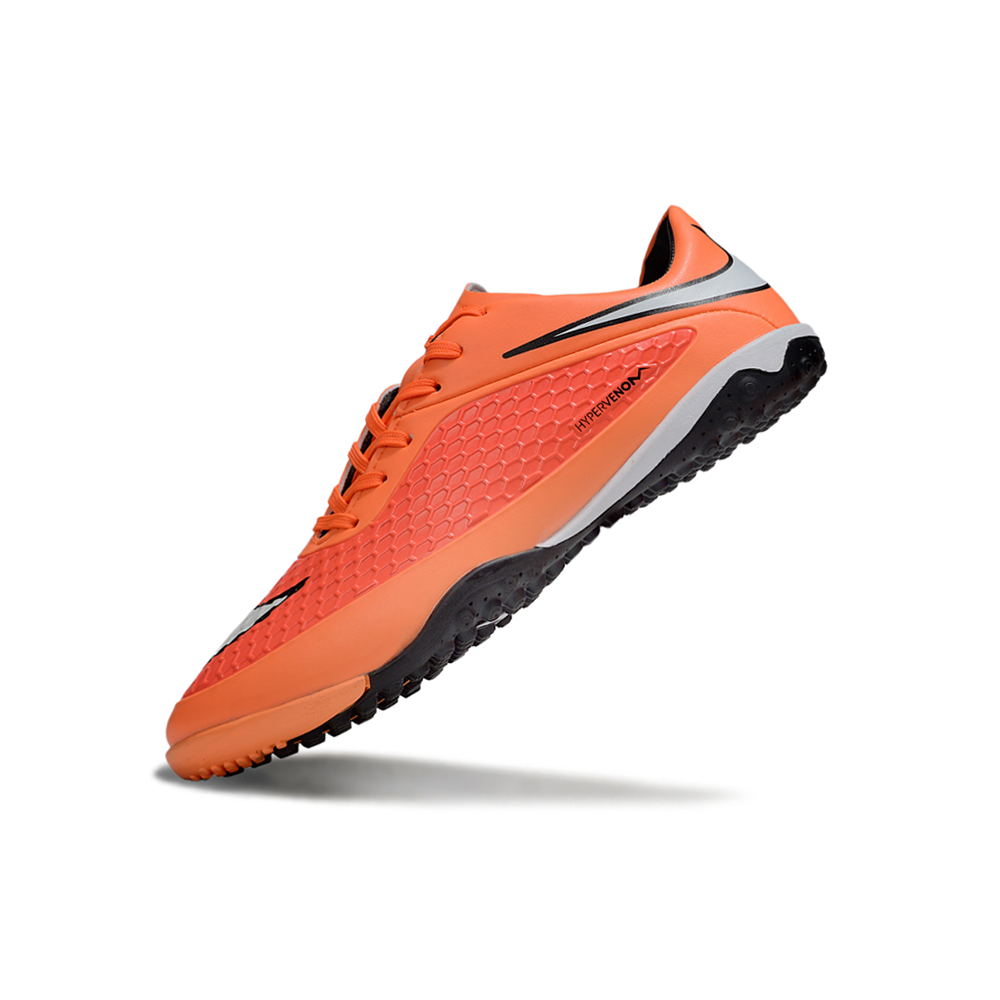 Chuteira Society Nike Hypervenom TF Laranja