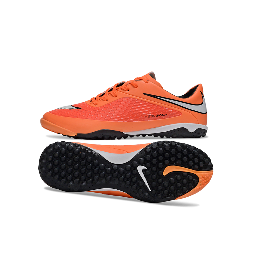 Chuteira Society Nike Hypervenom TF Laranja