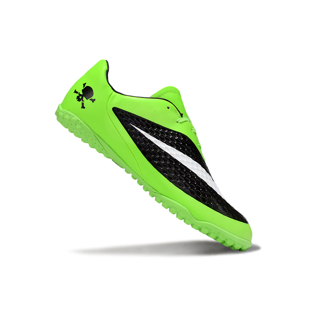 Chuteira Society Nike Hypervenom TF Verde e Preto