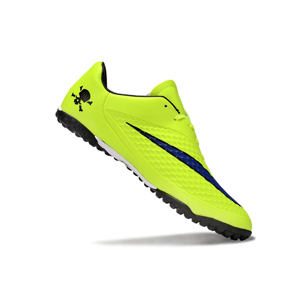 Chuteira Society Nike Hypervenom TF Verde e Azul