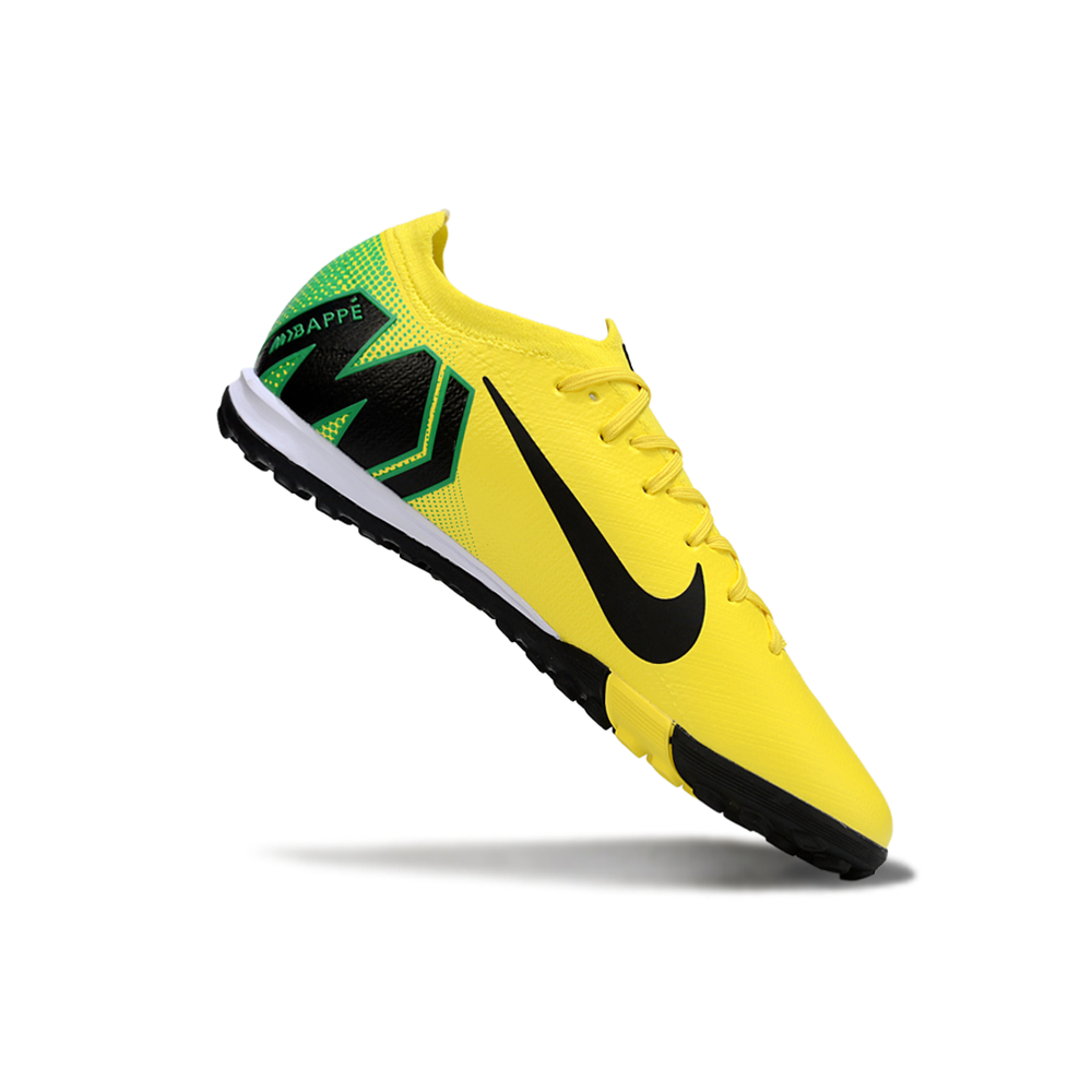Chuteira Society Nike Air Zoom Mercurial Vapor 16 Elite TF Amarelo, Verde e Preto