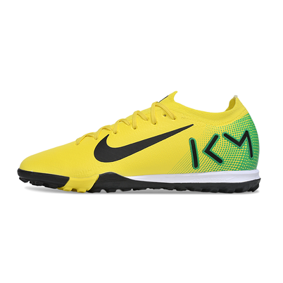 Chuteira Society Nike Air Zoom Mercurial Vapor 16 Elite TF Amarelo, Verde e Preto