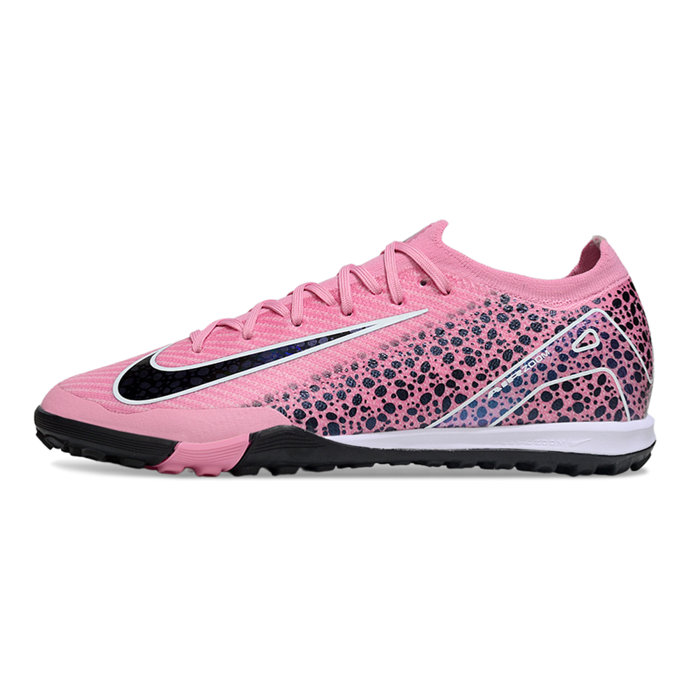 Chuteira Society Nike Air Zoom Mercurial Vapor 16 Elite TF Rosa e Preto