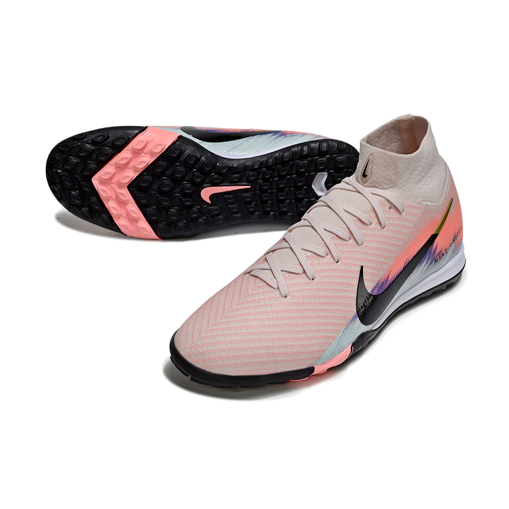 Chuteira Society Nike Air Zoom Mercurial Superfly 10 Elite TF Rosa "Nike United"