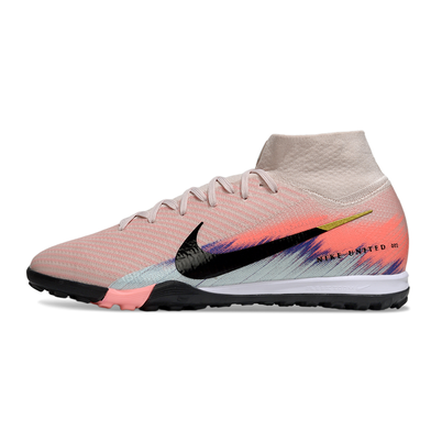 Chuteira Society Nike Air Zoom Mercurial Superfly 10 Elite TF Rosa "Nike United"