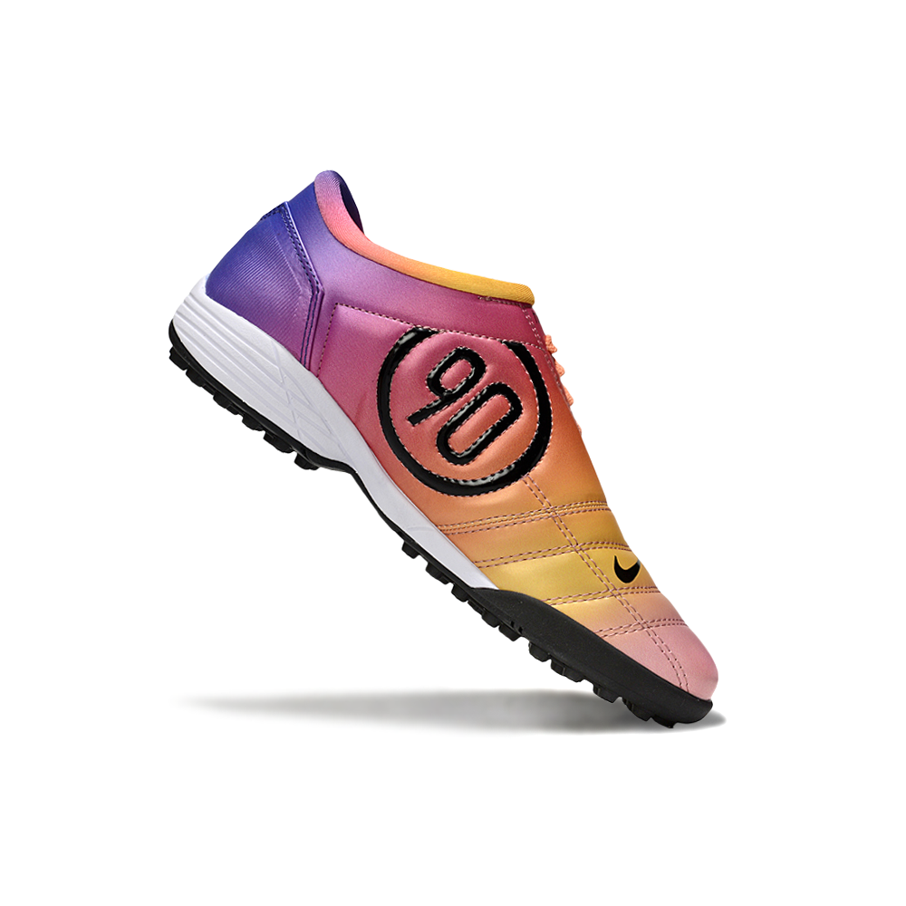 Chuteira Society Nike Total 90 TF Colorida