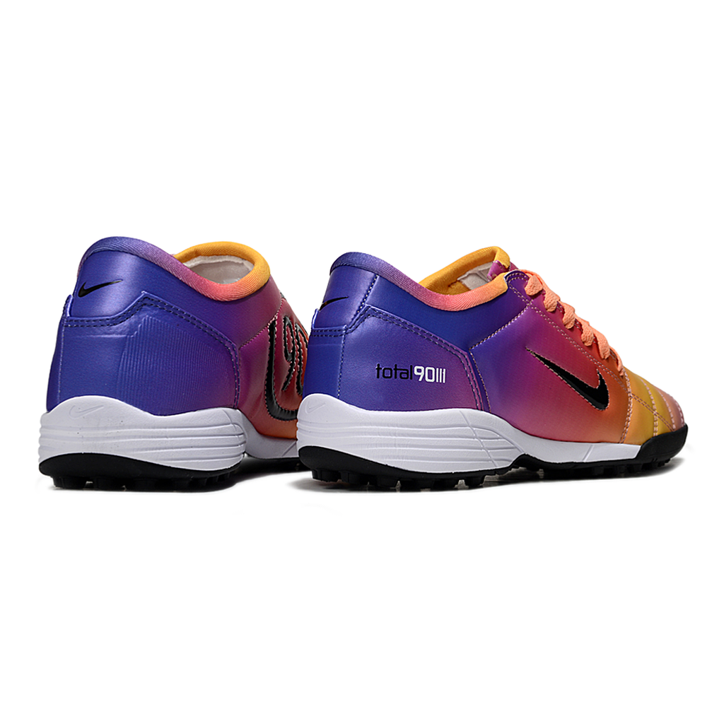 Chuteira Society Nike Total 90 TF Colorida