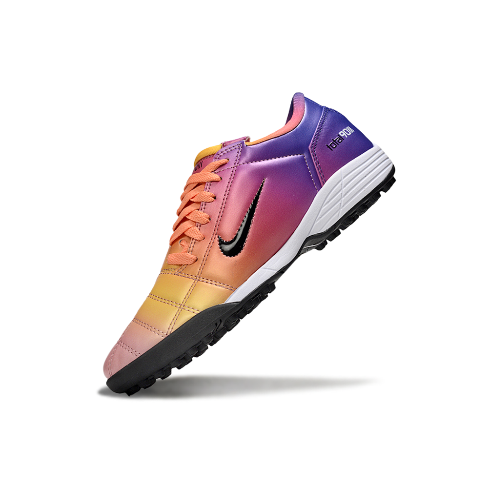 Chuteira Society Nike Total 90 TF Colorida