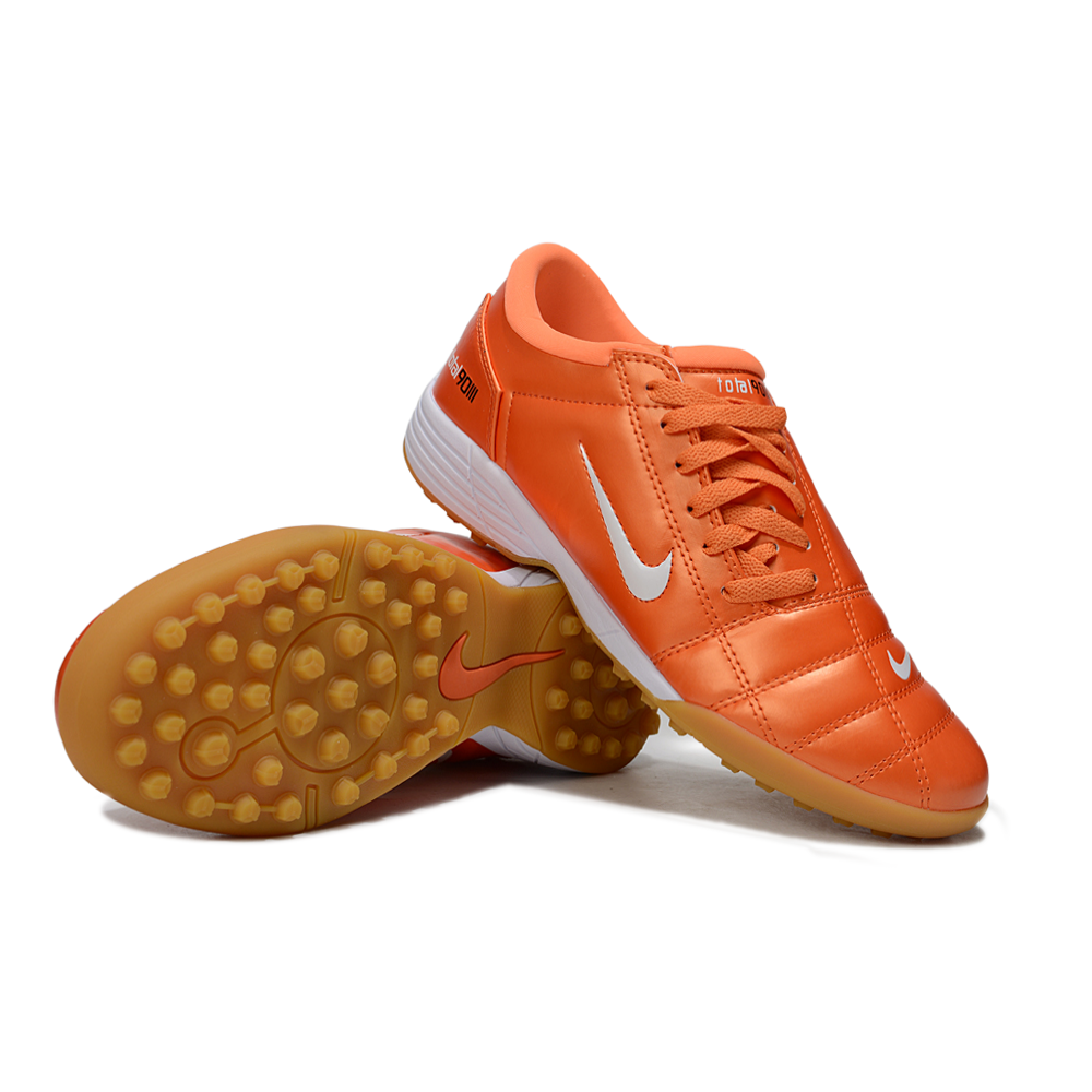 Chuteira Society Nike Total 90 TF Laranja
