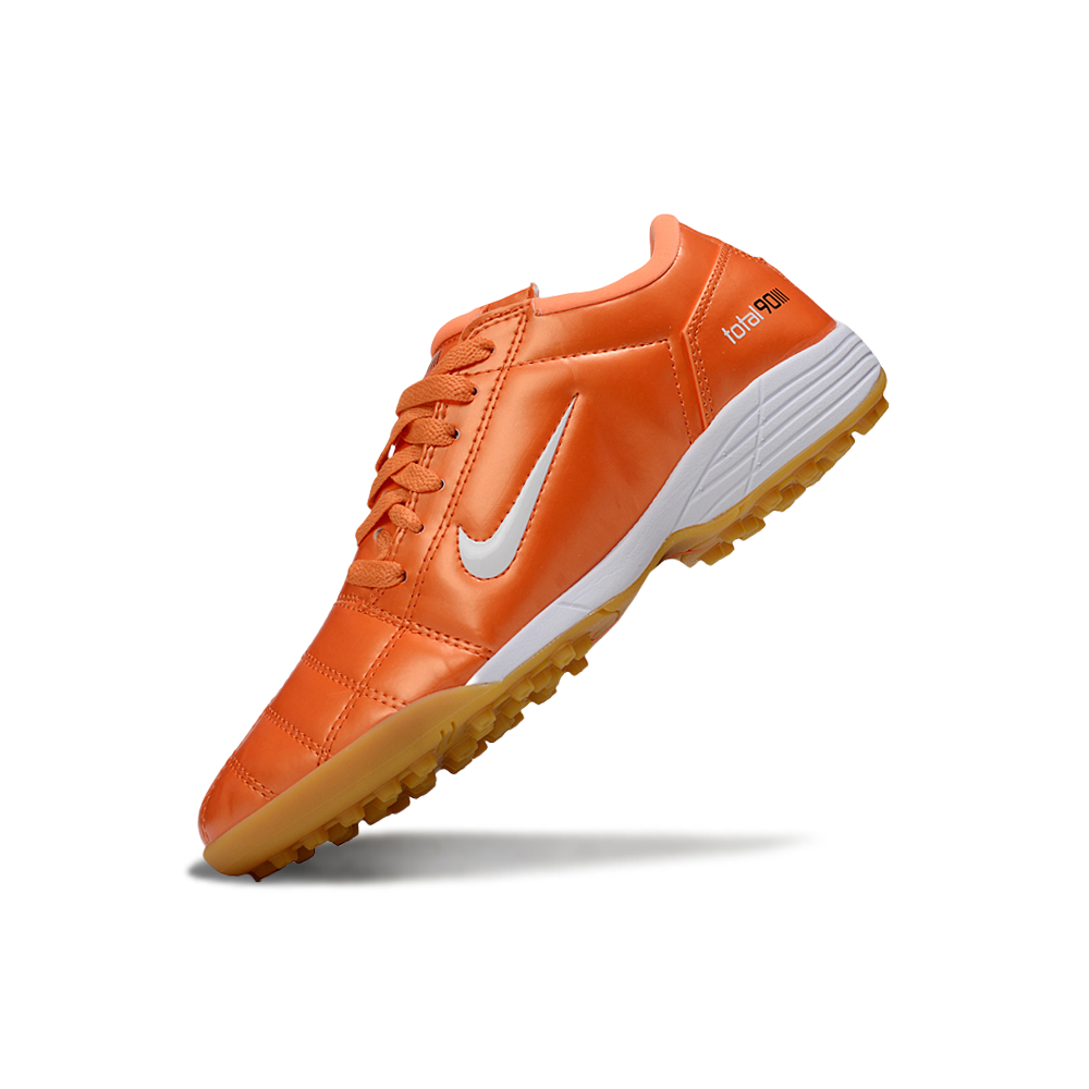 Chuteira Society Nike Total 90 TF Laranja