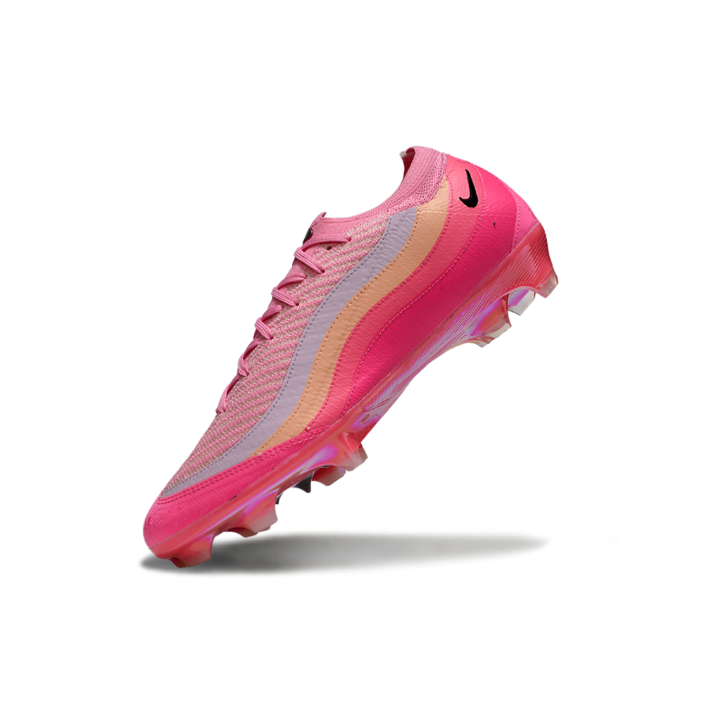 Chuteira Infantil Campo Nike Air Zoom Mercurial Vapor 16 Elite FG Rosa
